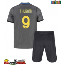 Camisa de Futebol Inter Milan Marcus Thuram #9 Equipamento Alternativo Infantil 2026-27 Manga Curta (+ Calças curtas)